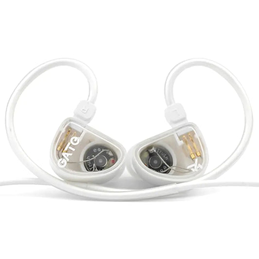 TRUTHEAR GATE Dynamic Driver in-Ear Headphone 3.5mm Interchangeable Headphone Cable Headphone (White Without mic)