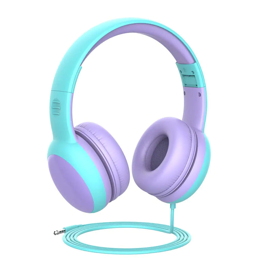 gorsun Kids Headphones with Limited Volume Children Headphone Over Ear Kids Headphones for Boys and Girls Wired Headset for Children